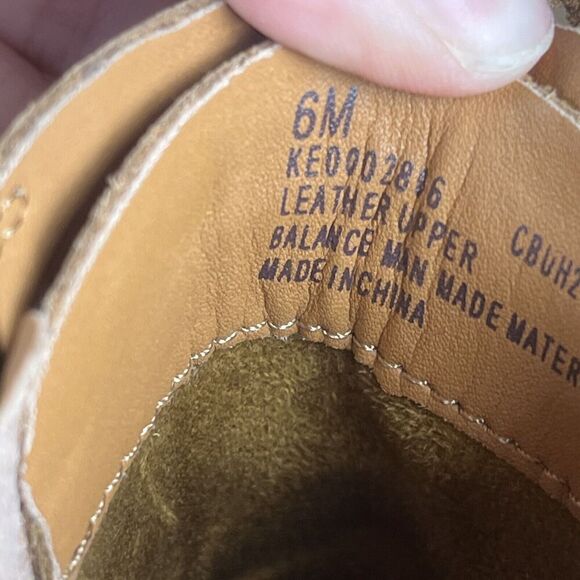 Kork-Ease Womens Size US 6 M Violeta Tan Lace Up Ankle Boots Leather Side Zip - Picture 10 of 10